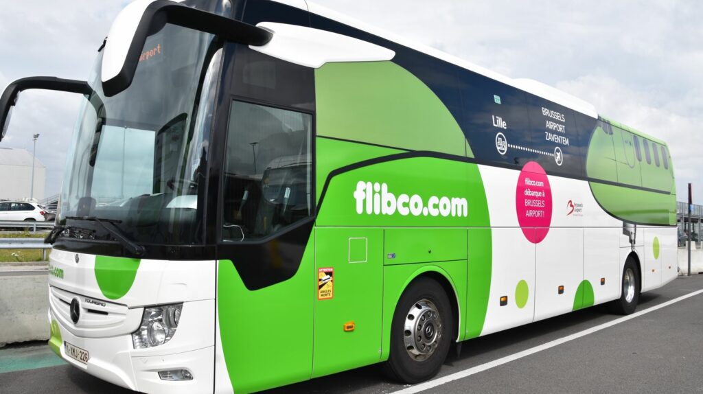 brussels airport flibco bus
