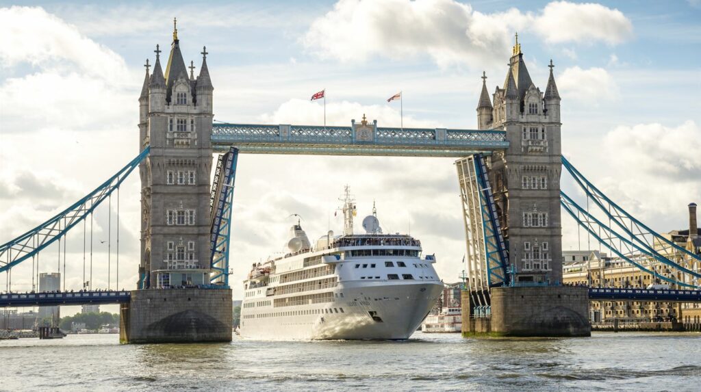 silversea london tower bridge cruise luxury
