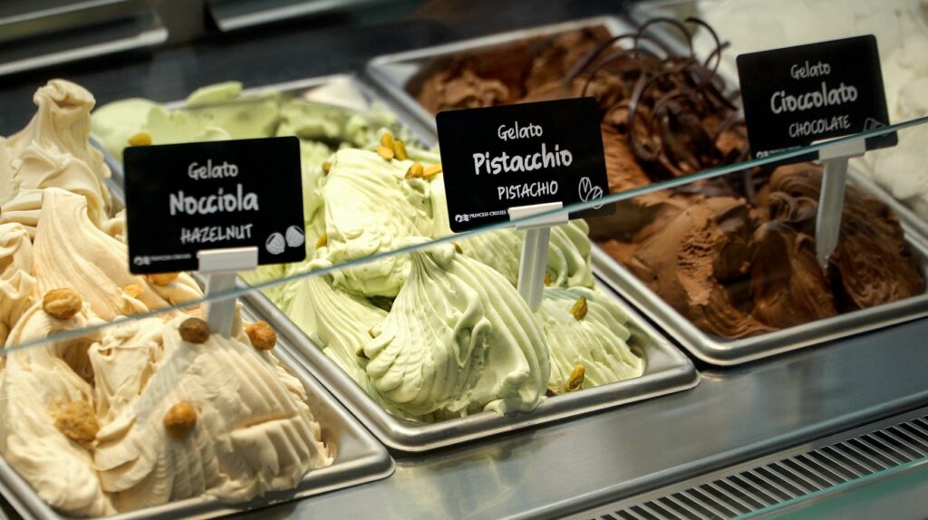 princess cruise gelato