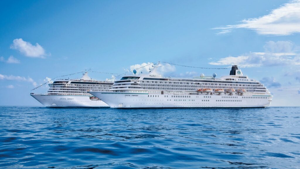 crystal cruises crystal serenity crystal symphony