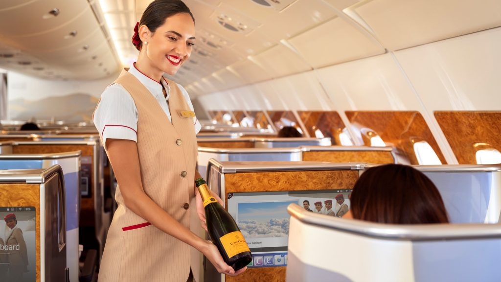 emirates champagne