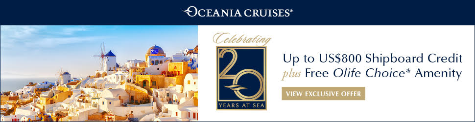 oceania cruises promo