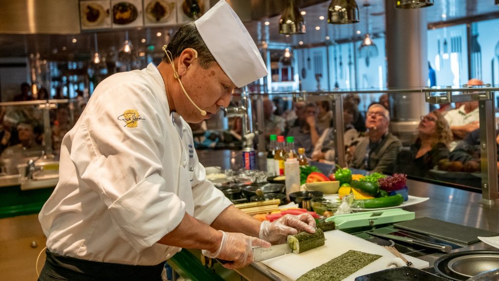 holland america line chef cooking cruise