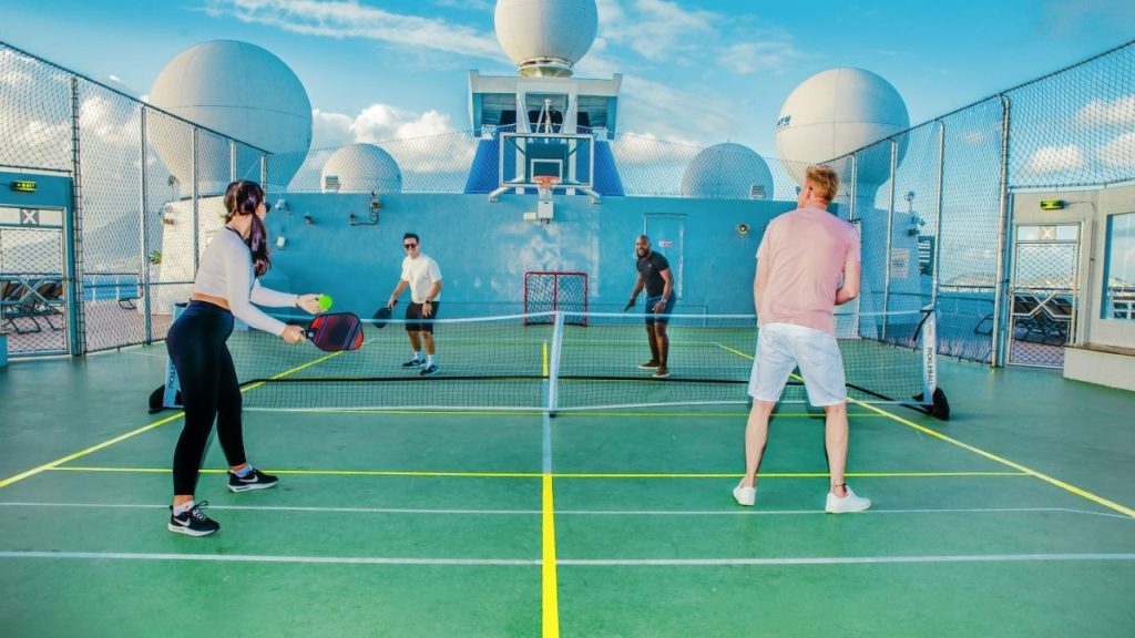 pickleball celebrity cruises