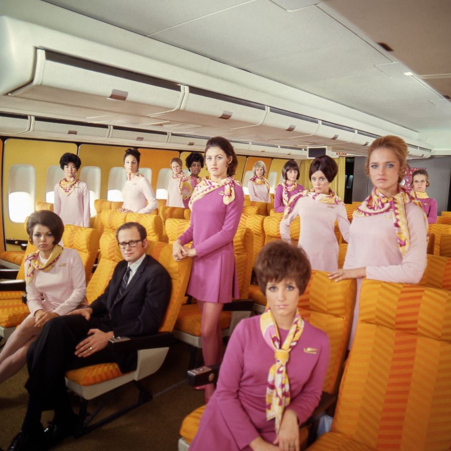 Flight Patterns – Airline uniforms from the 1960s–70s – CRUISE TO TRAVEL