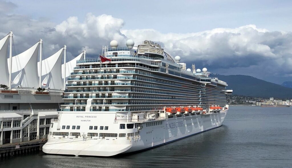 princess cruises cruise ship alaska vancouver